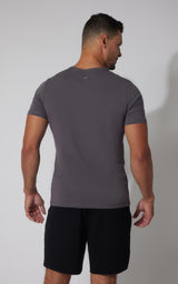 Men's Silicon Washed Pima Cotton Crew Neck Tee