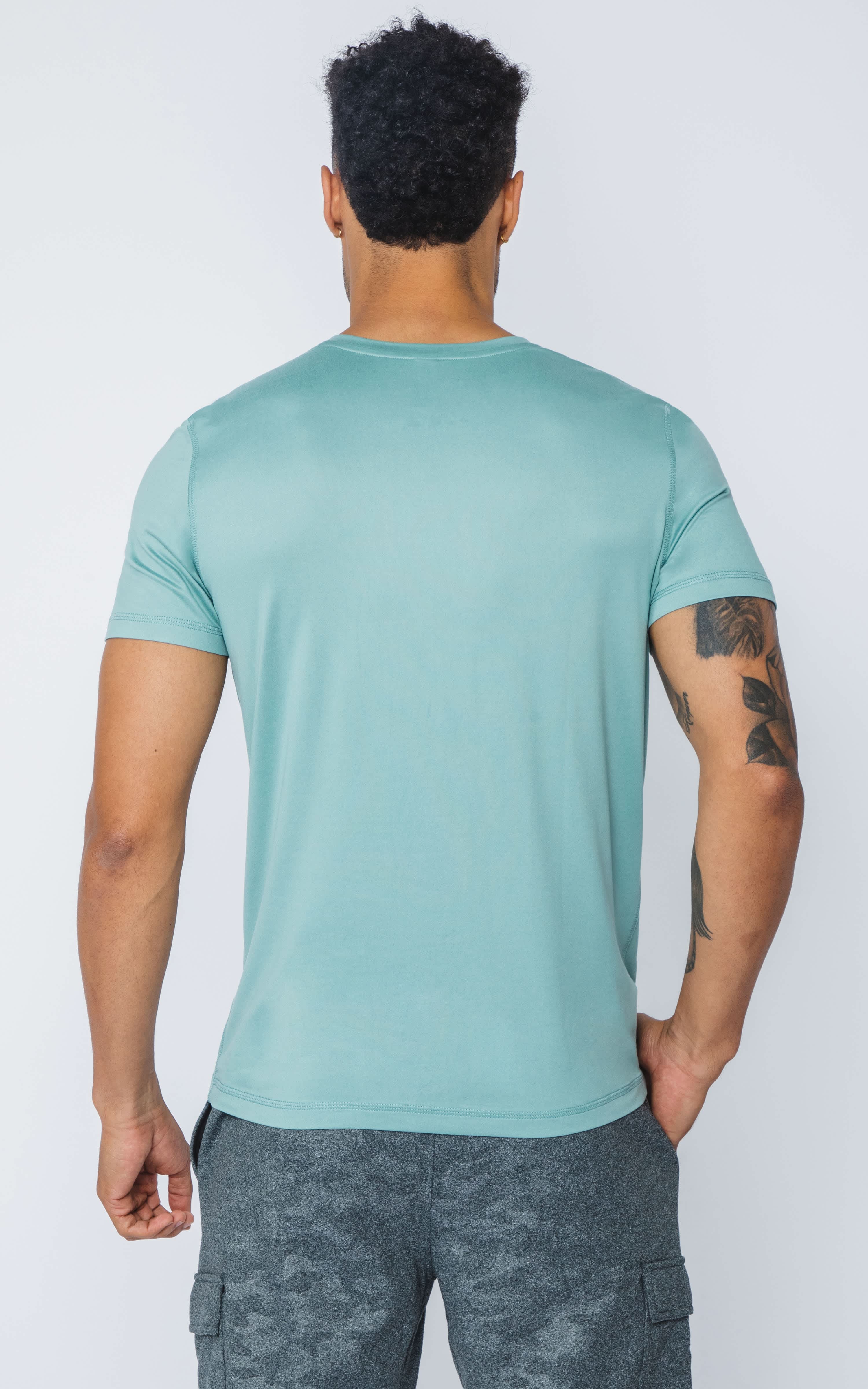 Men's V-Neck Short Sleeve Shirt - 90 Degree by Reflex