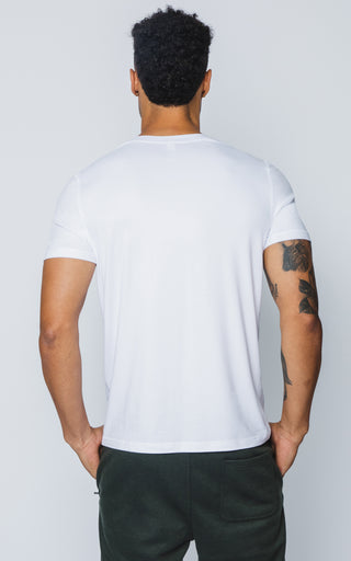 Mens V-Neck Short Sleeve Shirt