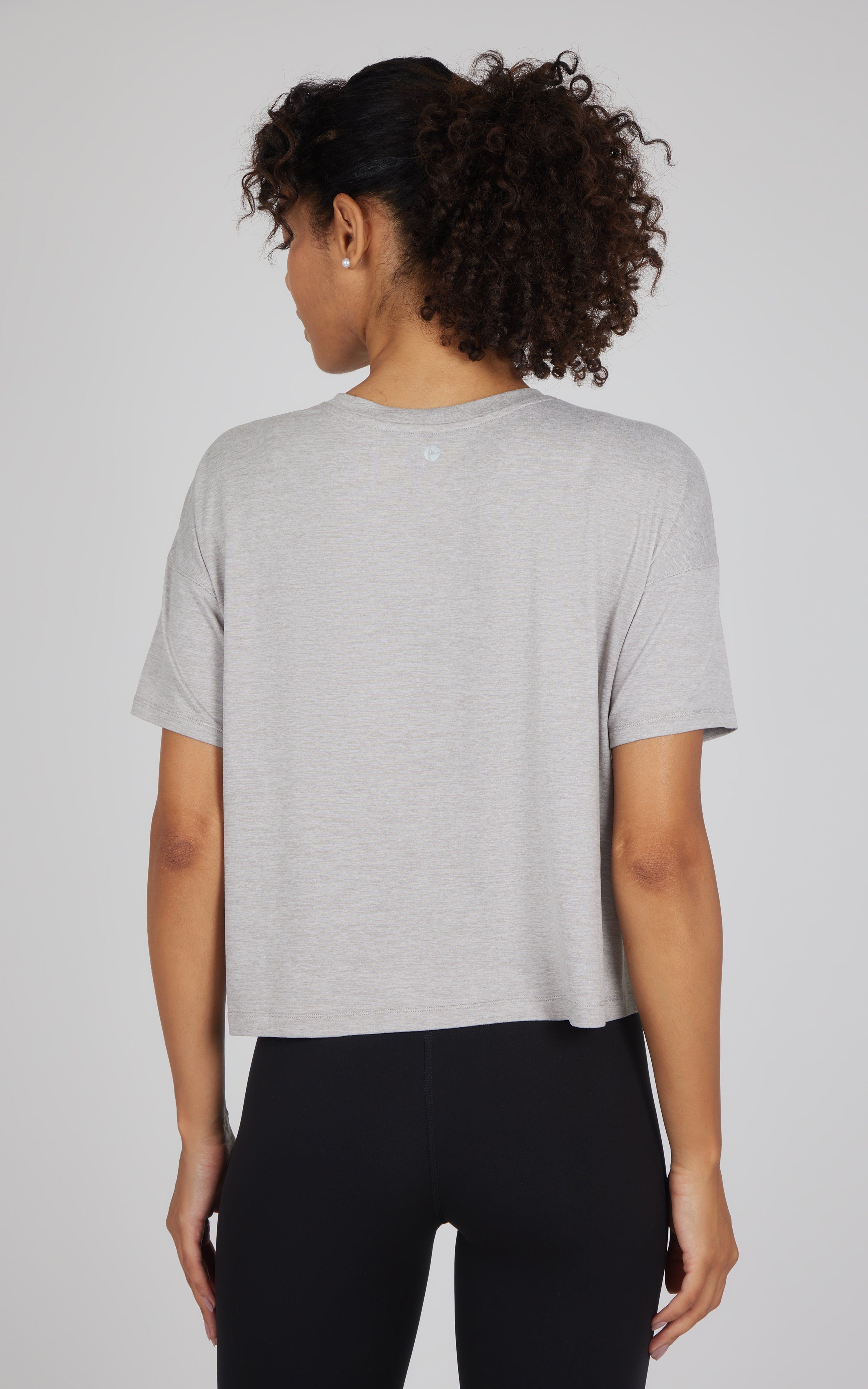 2 Pack Super Soft Deluxe Boxy Cropped Tee - Our Petal Tone Story - 90 Degree by Reflex