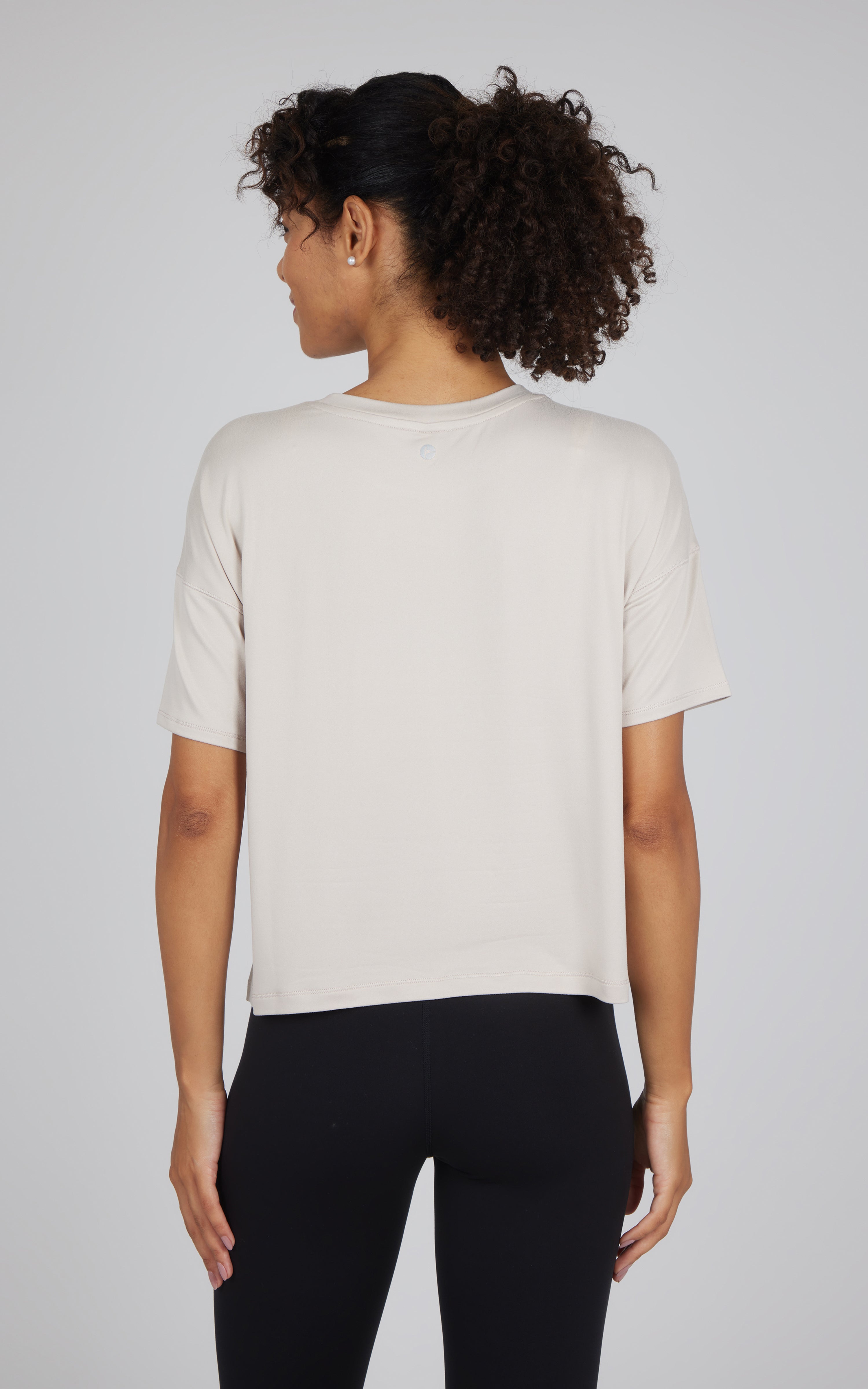 2 Pack Super Soft Deluxe Boxy Cropped Tee - Our Petal Tone Story - 90 Degree by Reflex