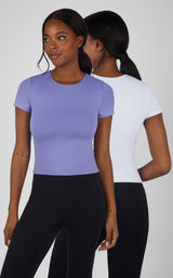 2 PK Crew Neck Tee - 90 Degree by Reflex