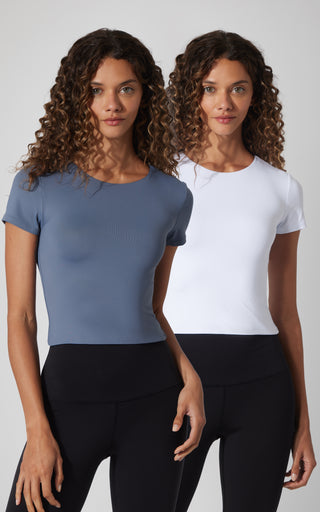 2 PK Crew Neck Tee
