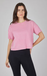 2 PK Stone Washed Cotton and Super Soft Tee - 90 Degree by Reflex