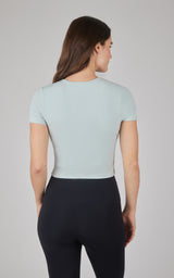 2 PK Heavenly Rib Short Sleeve Shirt - 90 Degree by Reflex