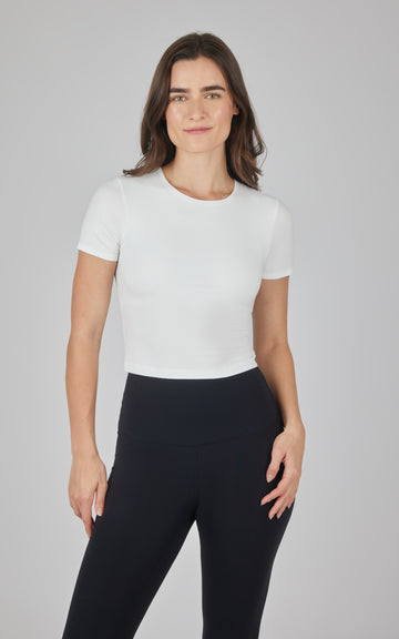 2 Pack Heavenly Rib Tara Short Sleeve Shirt