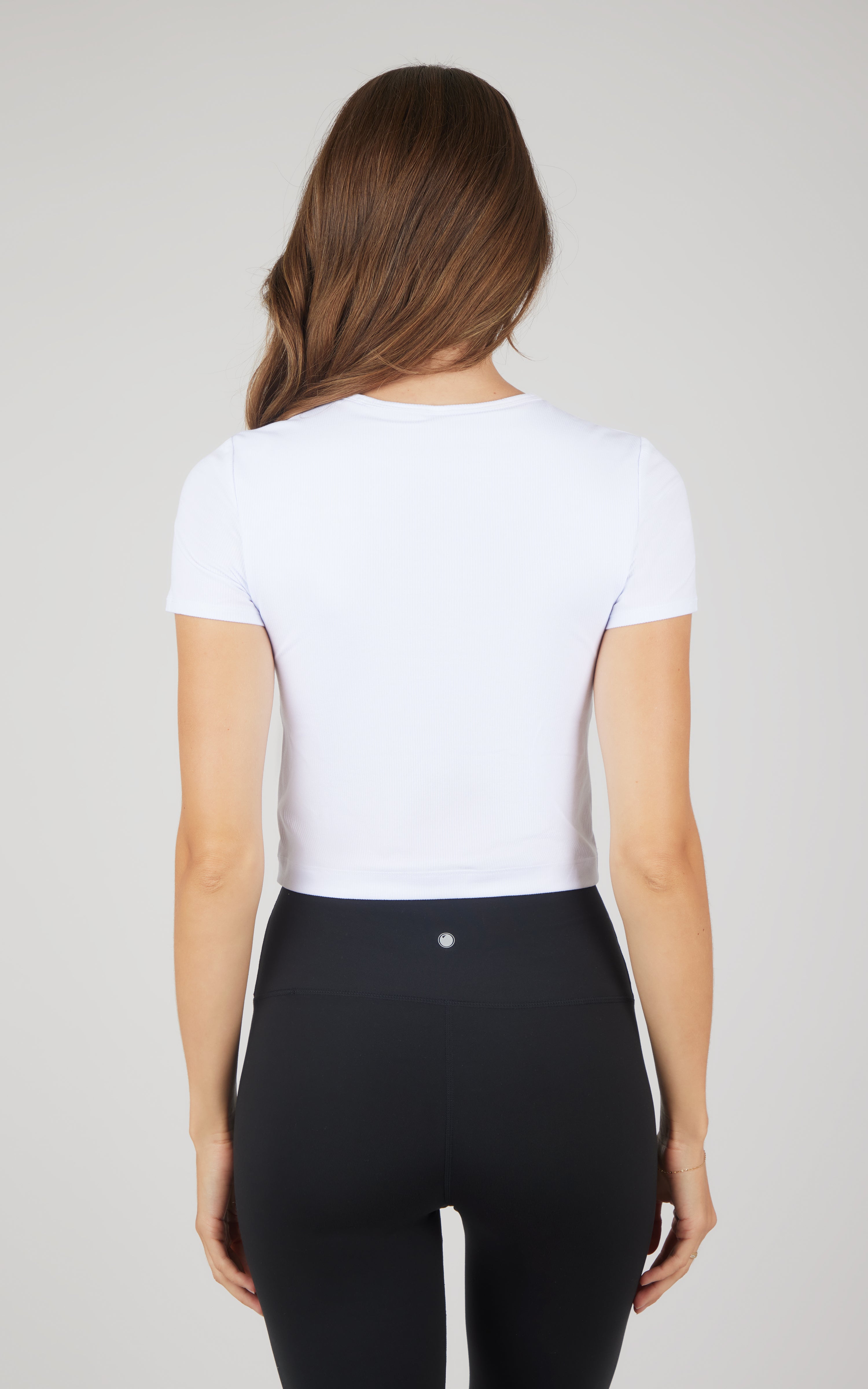 2 PK Heavenly Rib Short Sleeve Shirt - 90 Degree by Reflex