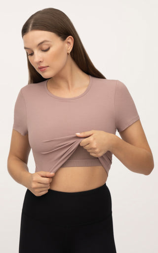 2 in 1 Built in Bra Tops. For ease and convenience, simplifying your wardrobe while ensuring comfort and support. Shop Now.