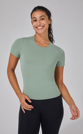 2 Pk Air Cloud Jersey Meet and Greet Length Short Sleeve Shirt