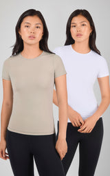 2 Pk Air Cloud Jersey Short Sleeve Shirt - 90 Degree by Reflex
