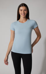 2 PK Cationic Jersey Full Length Crew Neck Short Sleeve Tee - 90 Degree by Reflex