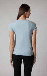2 PK Cationic Jersey Full Length Crew Neck Short Sleeve Tee - 90 Degree by Reflex