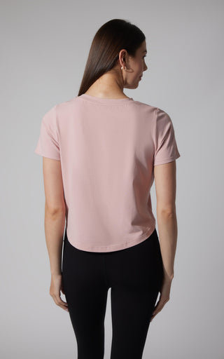 2 PK Airlite Boxy Cropped Short Sleeve Tee
