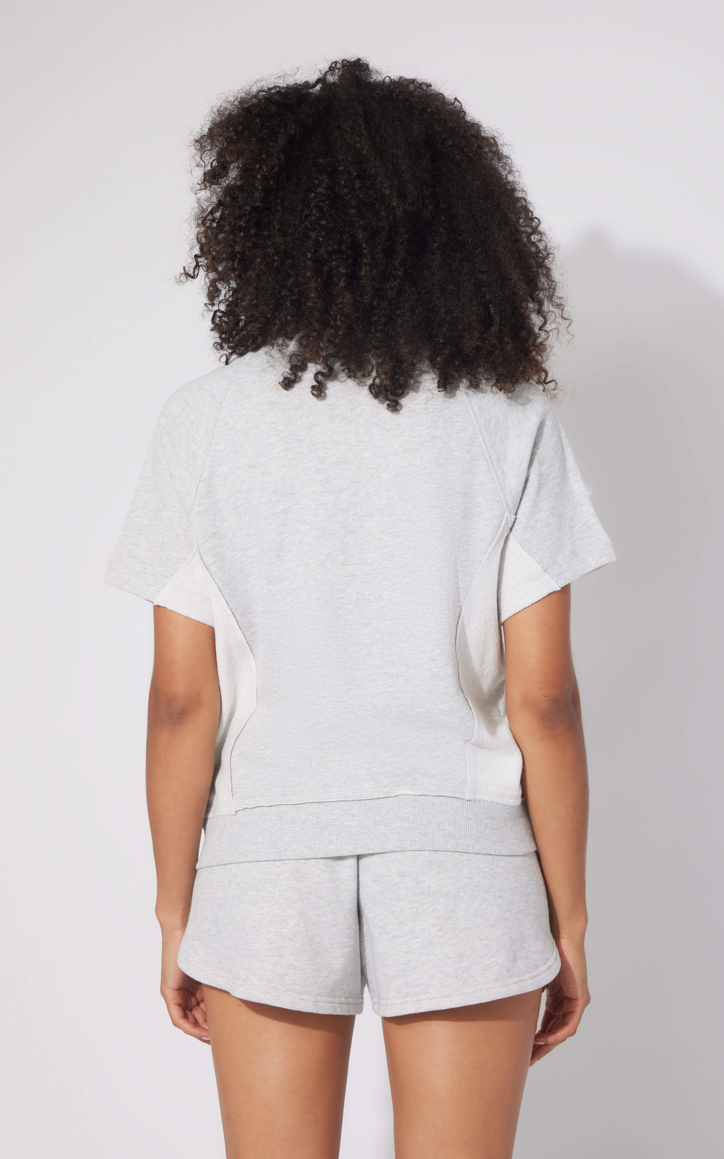 2 Pc Loop Terry Short Sleeve and Short Set