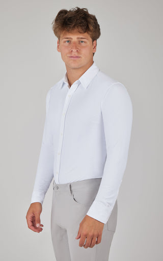 Mens Ultimate Button Down Performance Shirt - 90 Degree by Reflex