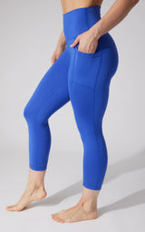 2 PK Interlock Side Pocket and Everyday Capris - 90 Degree by Reflex