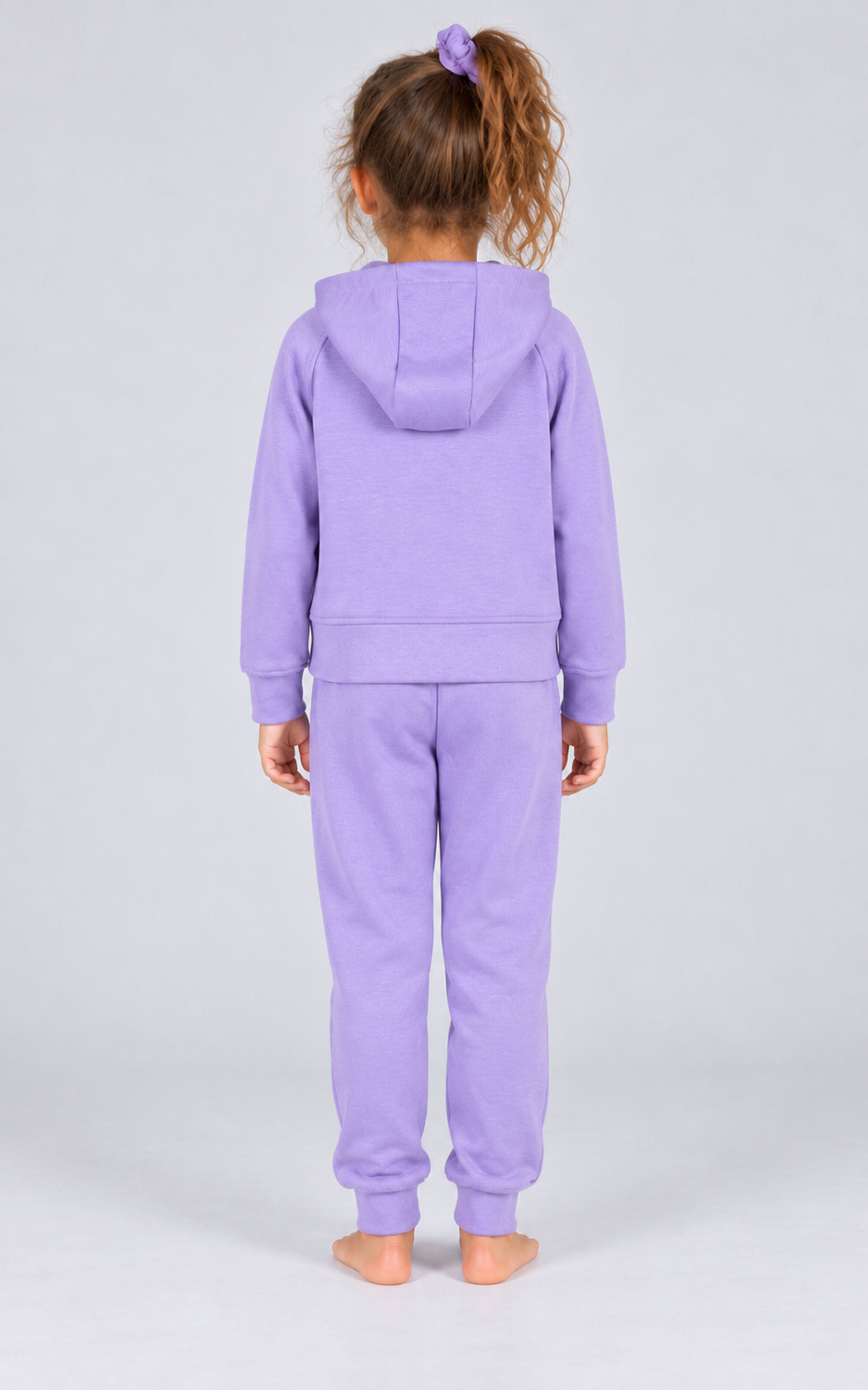 Toddler Girls Softlite Seraphinea Quarter-Zip Hoodie Set - Sand Verbena - 2