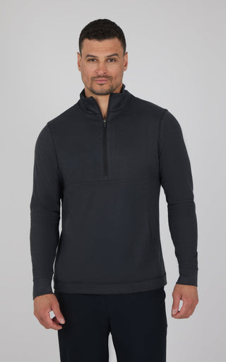 Mens Softlite Everyday Half Zip Top - Our Ocean Core Story - 90 Degree by Reflex