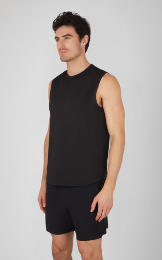 Mens Air Sense Iconic Textured Muscle Tank