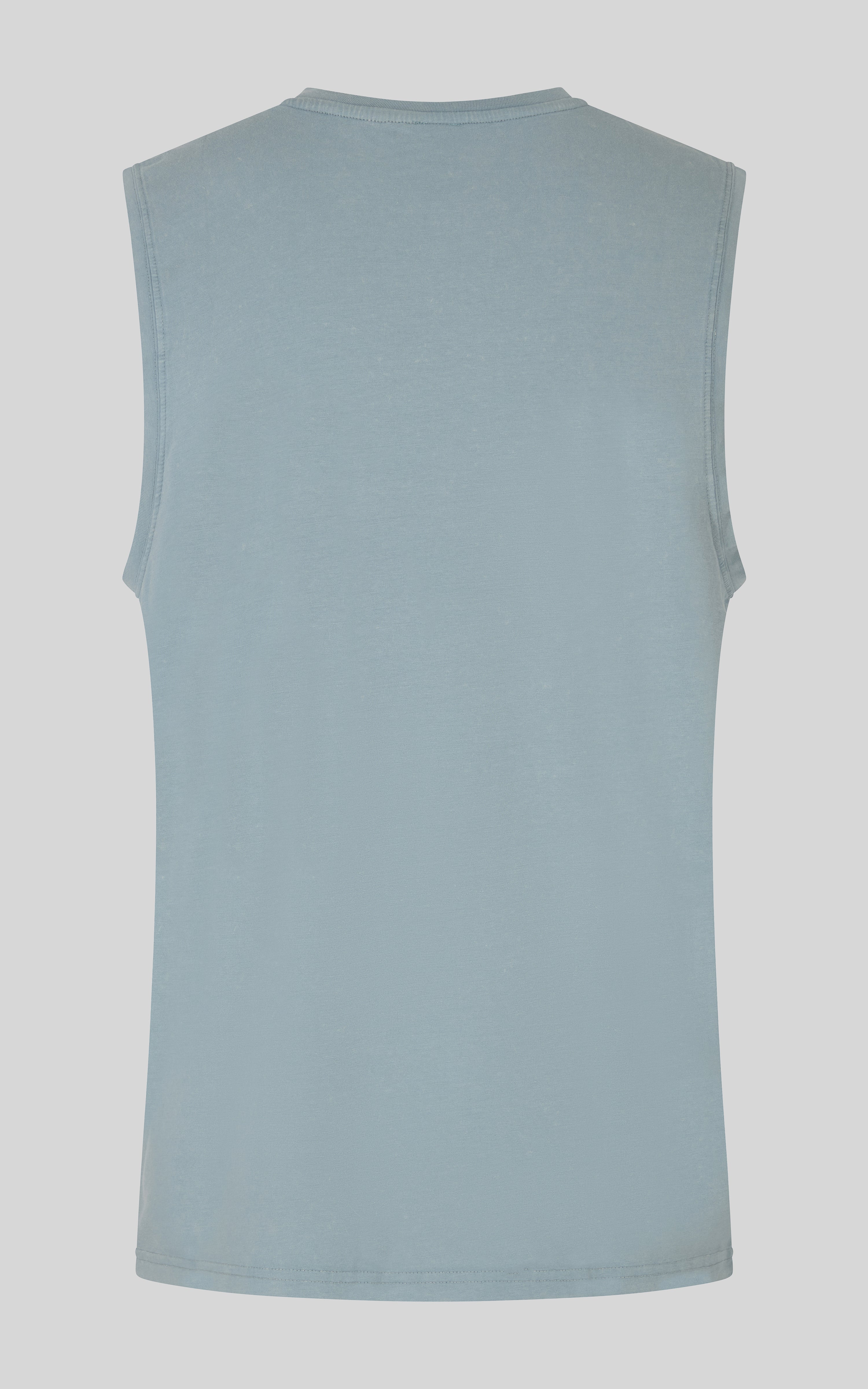 Mens Cotton Acid Washed Muscle Tank