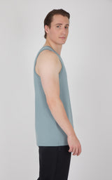 Men's Pique Race Track Muscle Tank - 90 Degree by Reflex