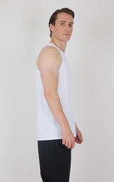 Men's Pique Race Track Muscle Tank - 90 Degree by Reflex