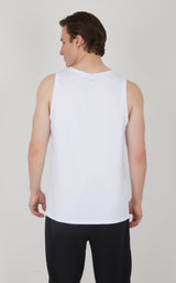 Men's Pique Race Track Muscle Tank - 90 Degree by Reflex