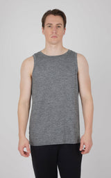 Men's Cationic Two Tone Heather Pace Muscle Tank - 90 Degree by Reflex