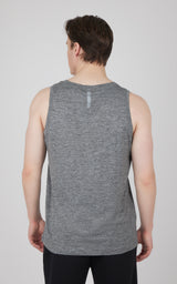 Mens Cationic Two Tone Heather Pace Muscle Tank - 90 Degree by Reflex