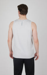 Mens Cationic Two Tone Heather Pace Muscle Tank - 90 Degree by Reflex