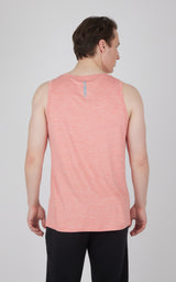 Mens Cationic Two Tone Heather Pace Muscle Tank - 90 Degree by Reflex