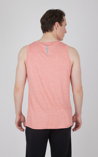 Mens Cationic Two Tone Heather Pace Muscle Tank