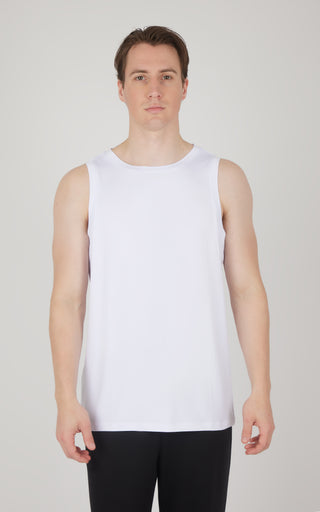 Mens Cationic Two Tone Heather Pace Muscle Tank
