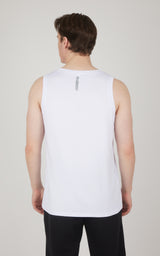 Mens Cationic Two Tone Heather Pace Muscle Tank - 90 Degree by Reflex