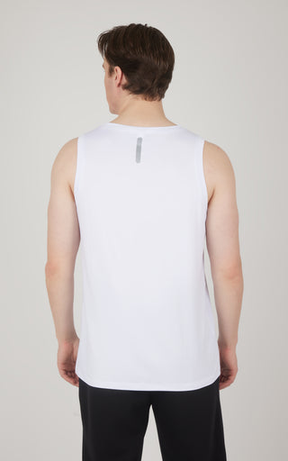 Mens Cationic Two Tone Heather Pace Muscle Tank