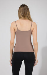 2PK Lux Adjustable Strap Camisole with Bra - 90 Degree by Reflex
