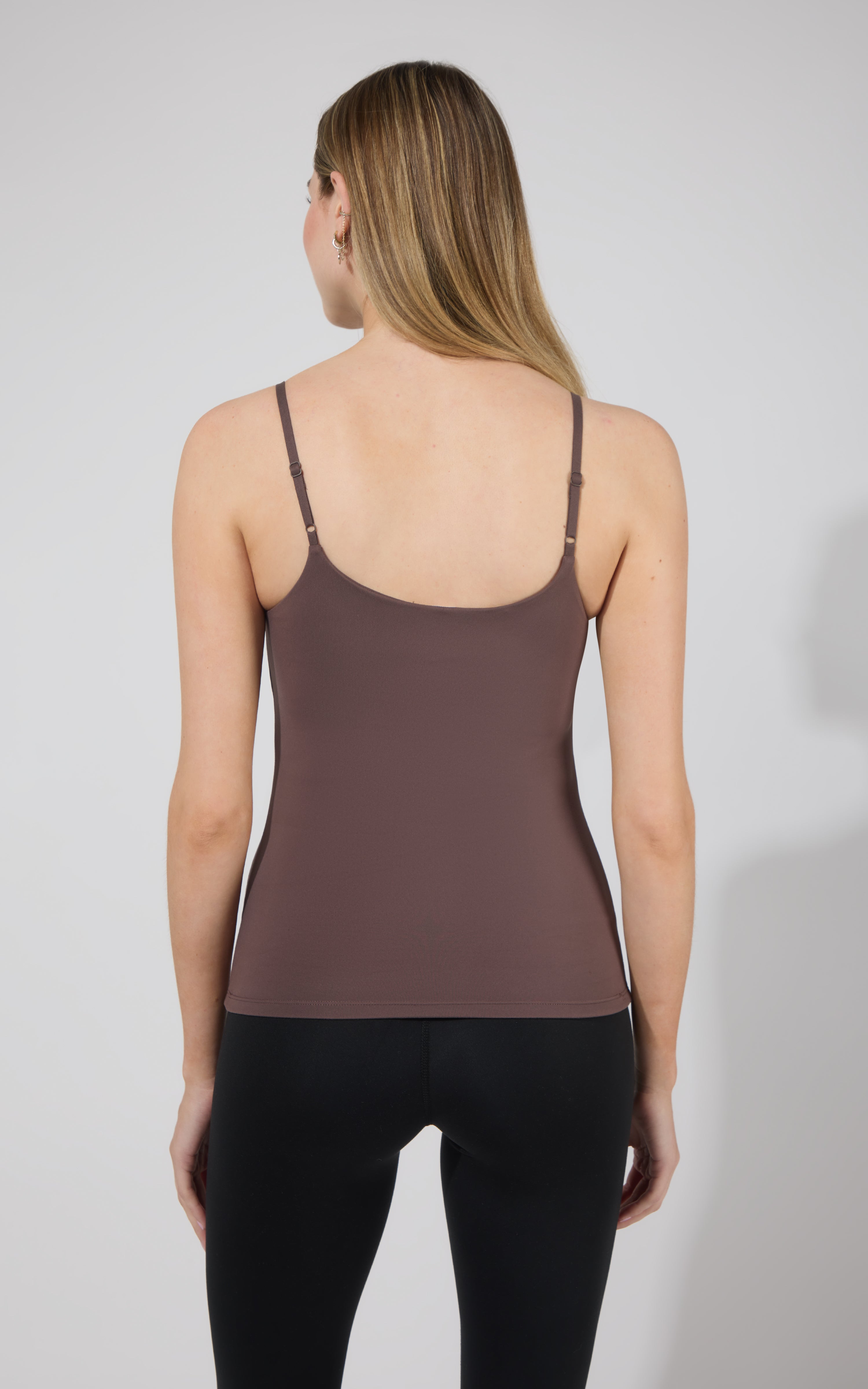 2PK Lux Adjustable Strap Camisole with Bra - 90 Degree by Reflex