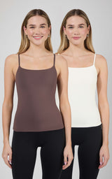 Lux Newbury Camisole Tank 2 PK - 90 Degree by Reflex