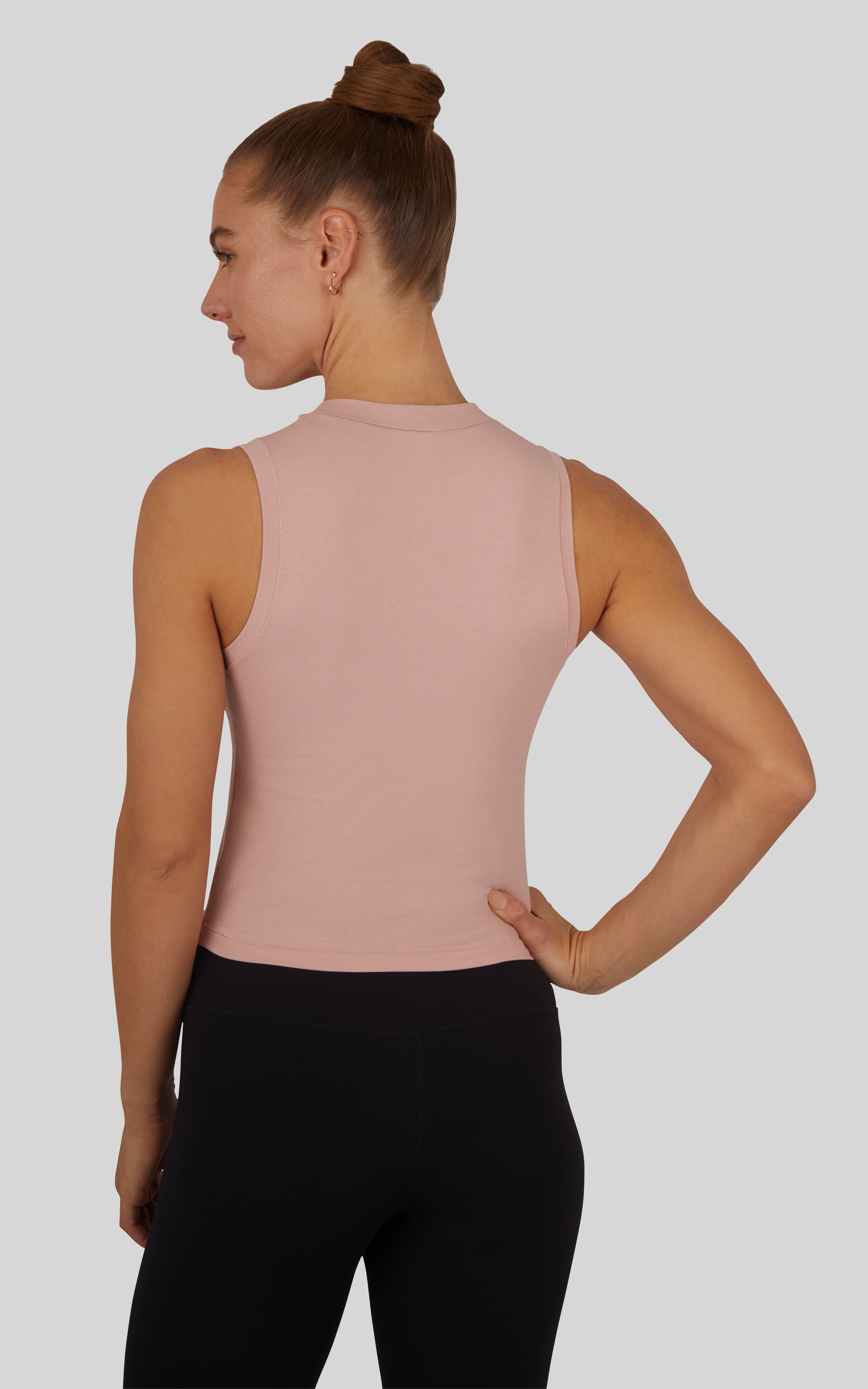 2 Pack Airlite Mock Neck Tank - Our Linen Story