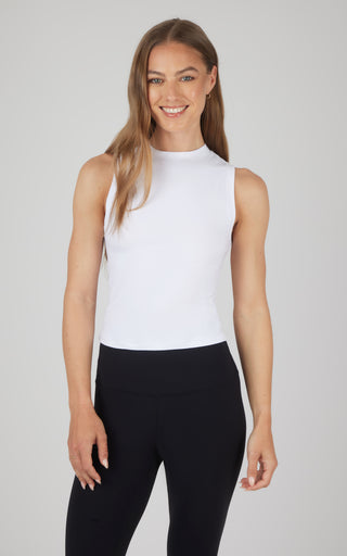 2 Pack Airlite Mock Neck Tank - Our Linen Story