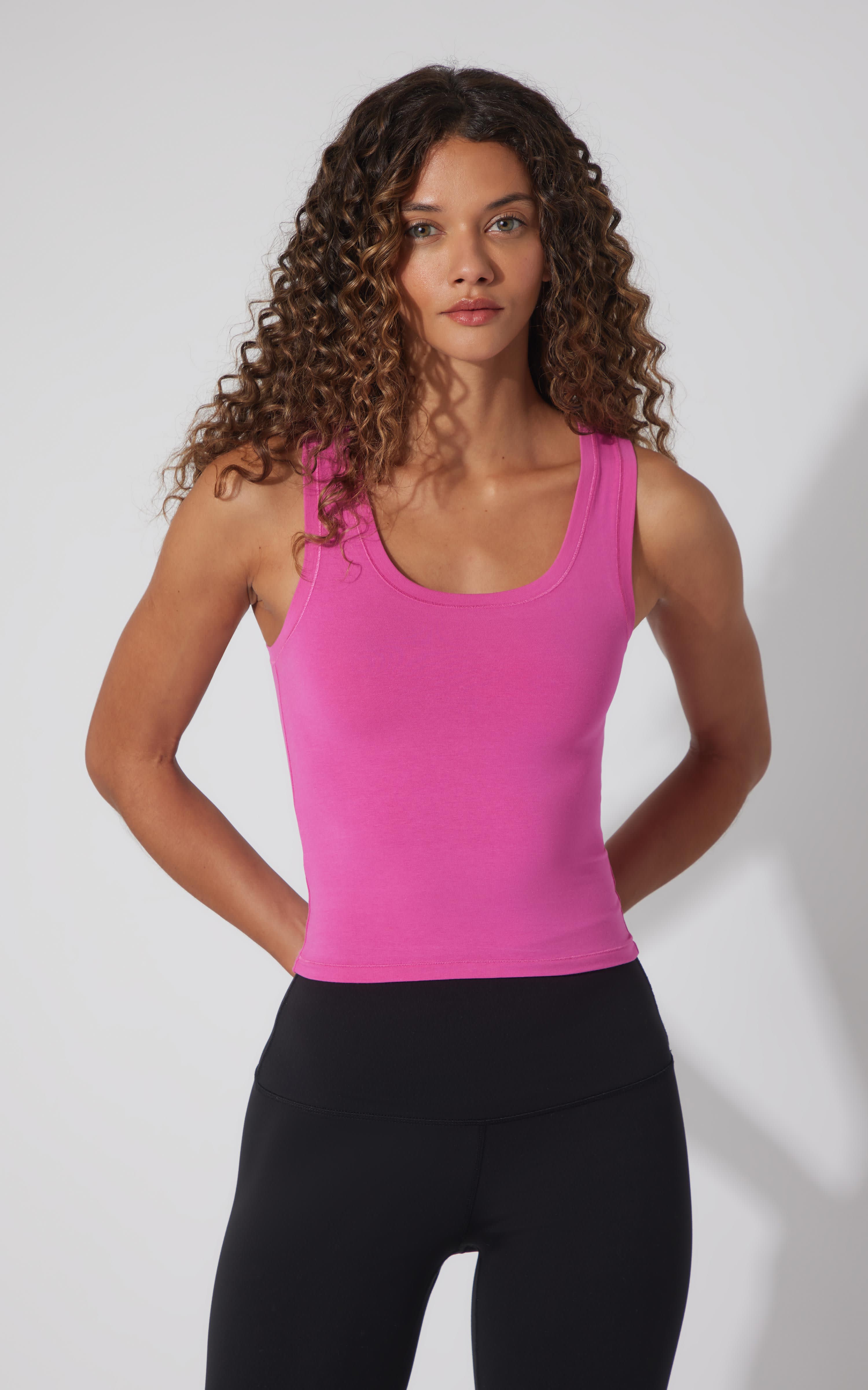 2 Pack Airlite Cotton Pure Love Tank Top - 90 Degree by Reflex