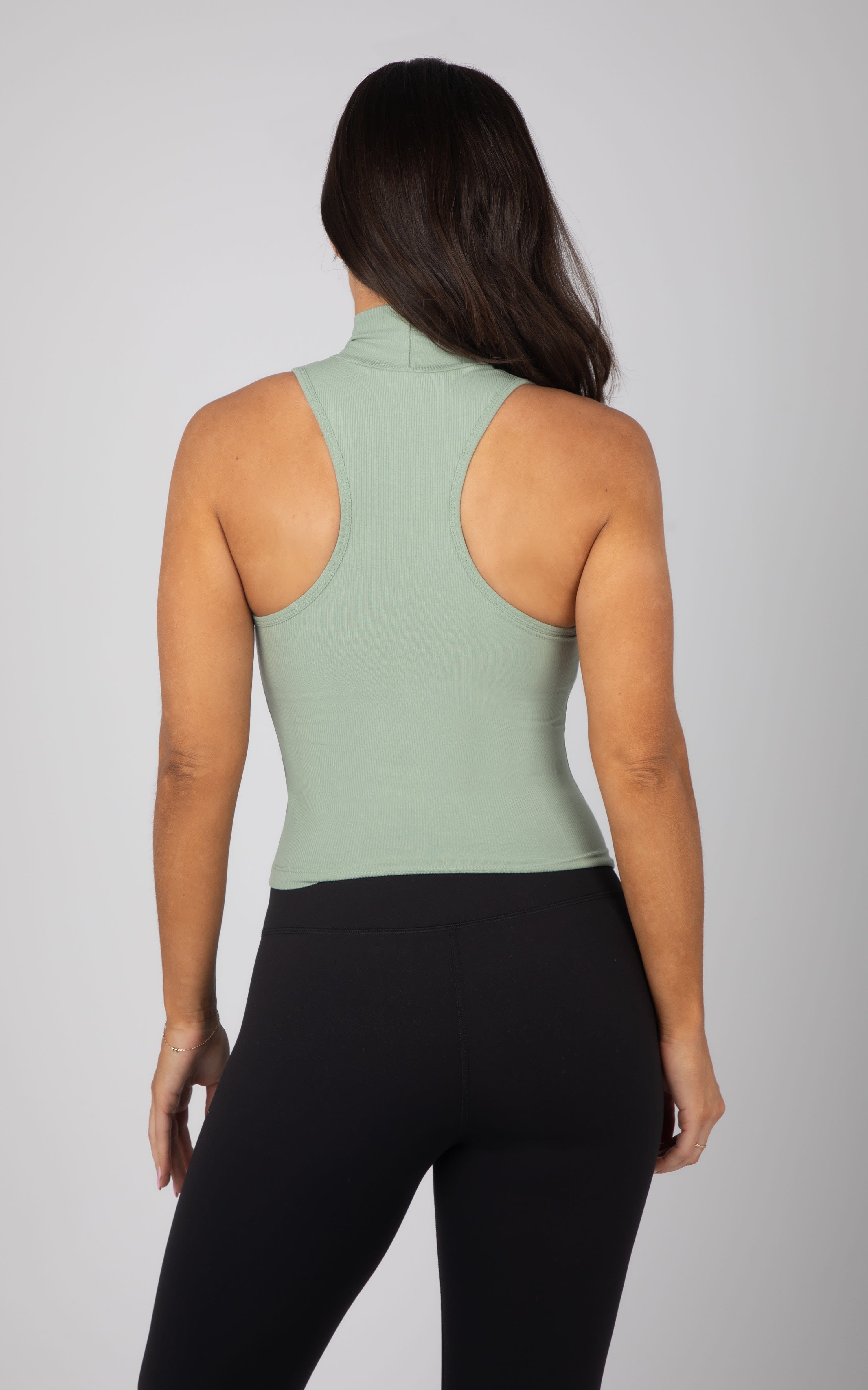 2 PK Mock Neck Tank Top - 90 Degree by Reflex