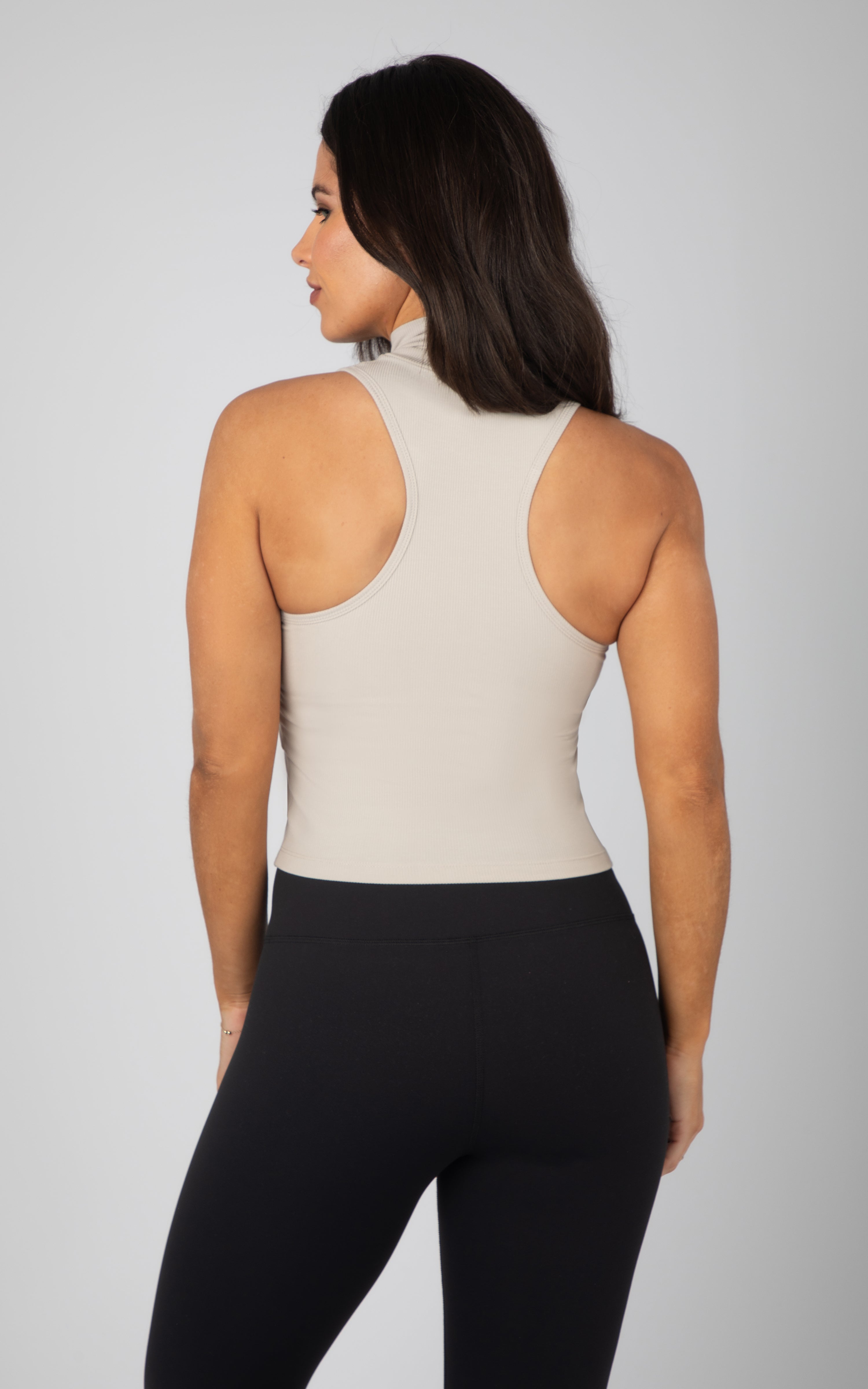 2 PK Mock Neck Tank Top - 90 Degree by Reflex