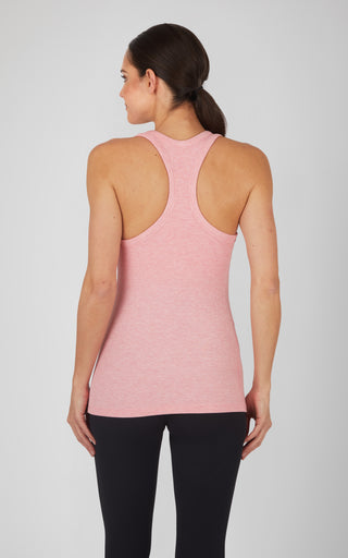 Heavenly Ribbed Vinyasa Longline Racerback Tank