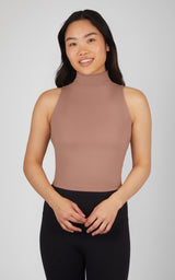 2 PK Ribbed Mock Neck Tank - 90 Degree by Reflex