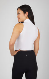 2 PK Ribbed Mock Neck Tank - 90 Degree by Reflex