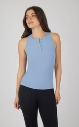 Heavenly Rib Henley Tank