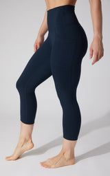 2 PK Interlock Side Pocket and Everyday Capris - 90 Degree by Reflex