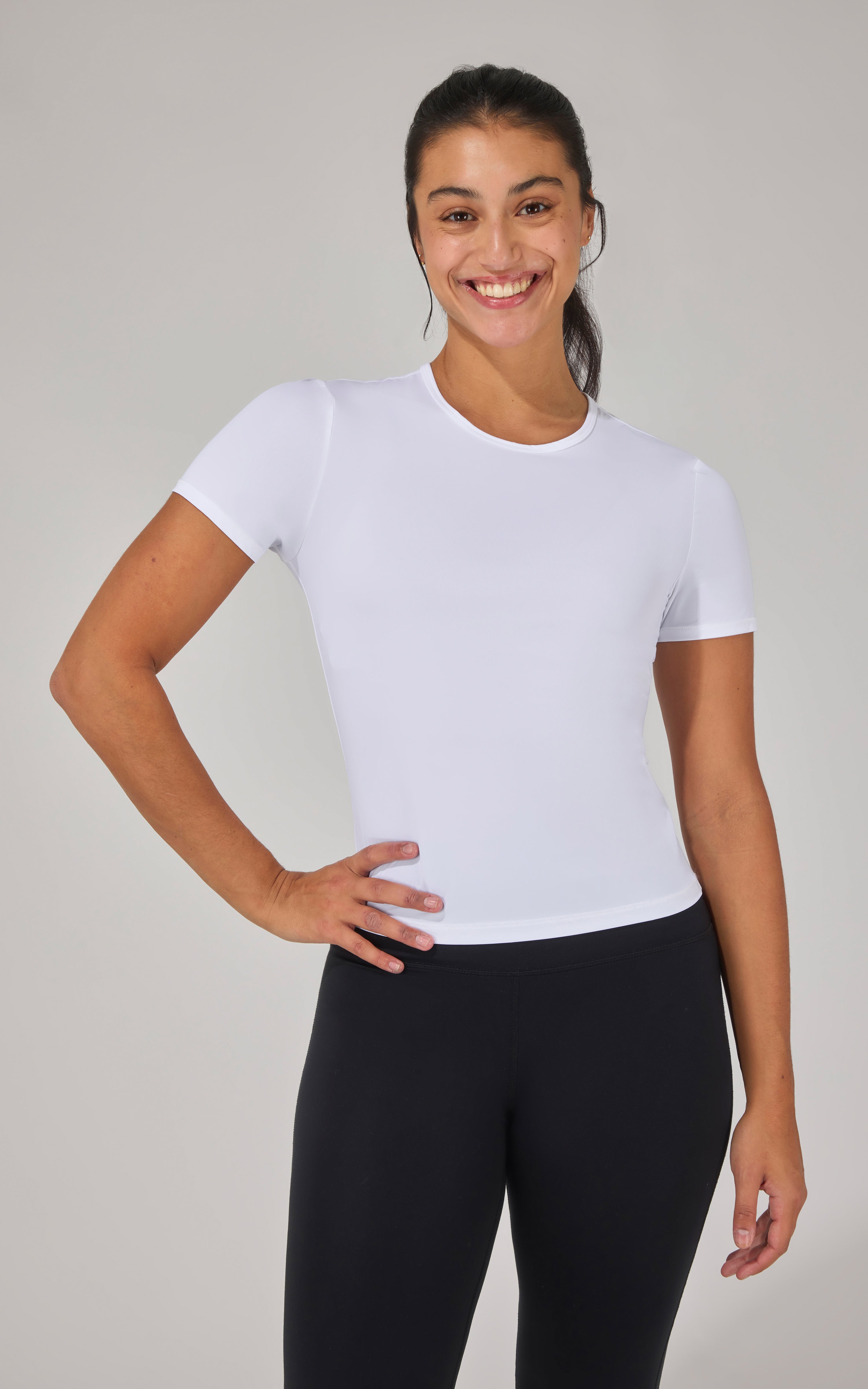 2 Pk Air Cloud Jersey Meet and Greet Length Short Sleeve Shirt - 90 Degree by Reflex