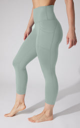 2 PK Interlock Side Pocket and Everyday Capris - 90 Degree by Reflex